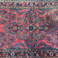Antik Orientteppich handgeknüpft Sarough American Re-Import Wolle naturfarben 190x78 cm