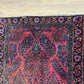 Antik Orientteppich handgeknüpft Sarough American Re-Import Wolle naturfarben 190x78 cm
