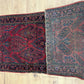 Antik Orientteppich handgeknüpft Sarough American Re-Import Wolle naturfarben 190x78 cm