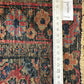 Antik Orientteppich handgeknüpft Sarough American Re-Import Wolle naturfarben 190x78 cm