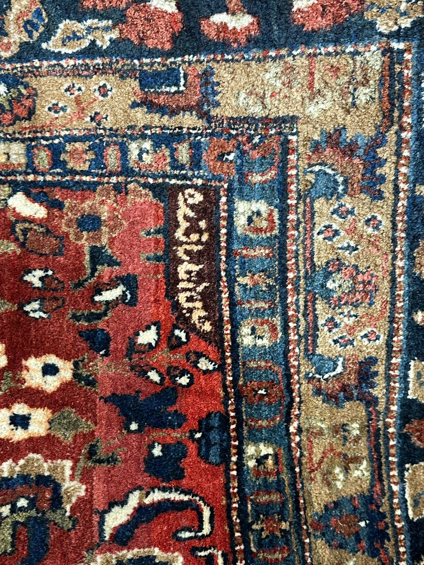 Handgeknüpfter Sarough Vasen Teppich Antik 375x288 cm