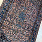 Antik Orientteppich handgeknüpft Bidjar Wolle 205x135 cm