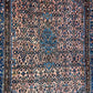 Antik Orientteppich handgeknüpft Bidjar Wolle 205x135 cm