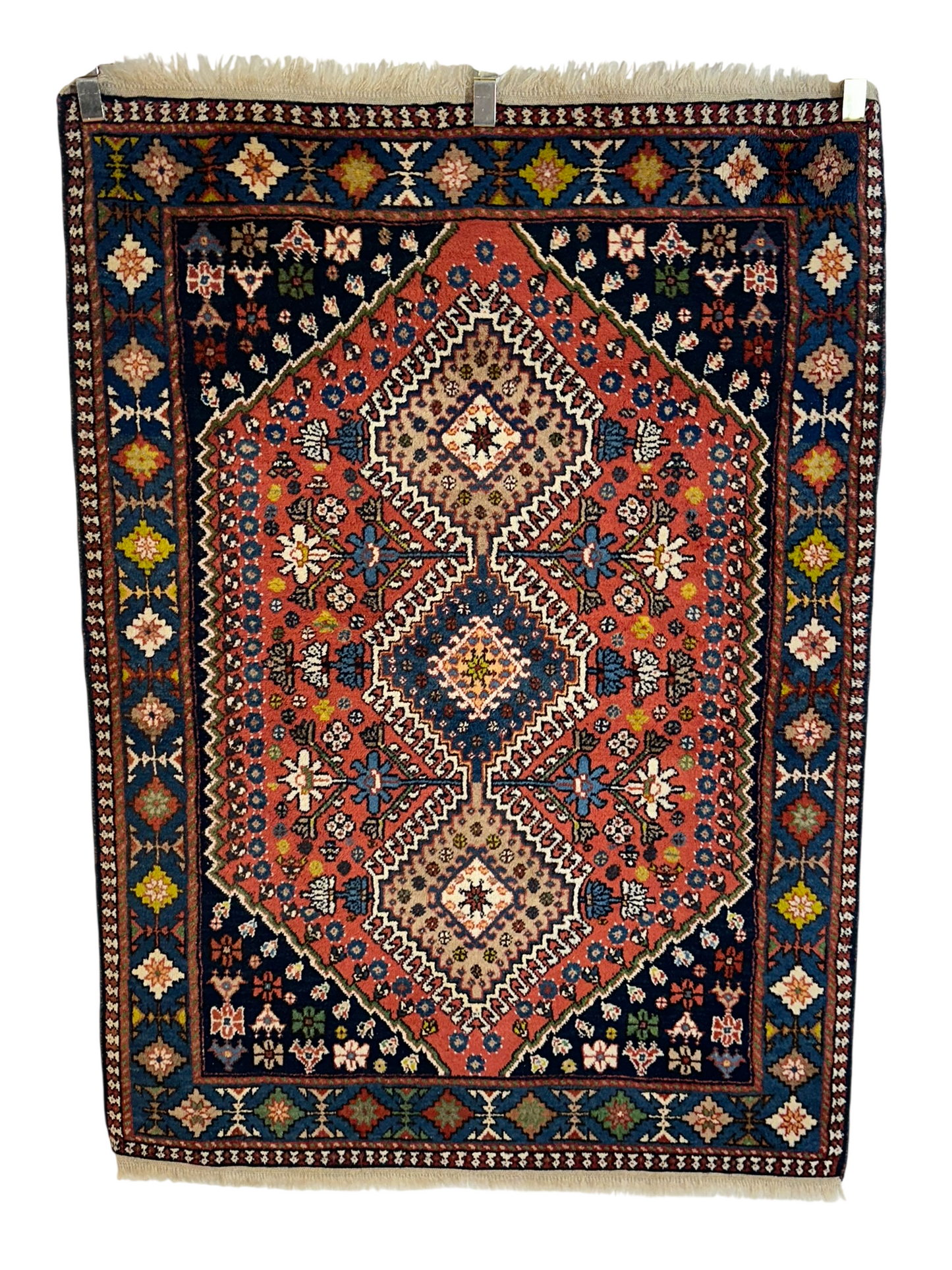 Orientteppich handgeknüpft Gaschgai Yalameh Wolle 157x113 cm
