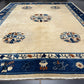 Handgeknüpfter Peking Art Deco Teppich Antik 350x280 cm
