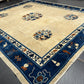 Handgeknüpfter Peking Art Deco Teppich Antik 350x280 cm