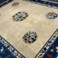 Handgeknüpfter Peking Art Deco Teppich Antik 350x280 cm