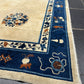 Handgeknüpfter Peking Art Deco Teppich Antik 350x280 cm