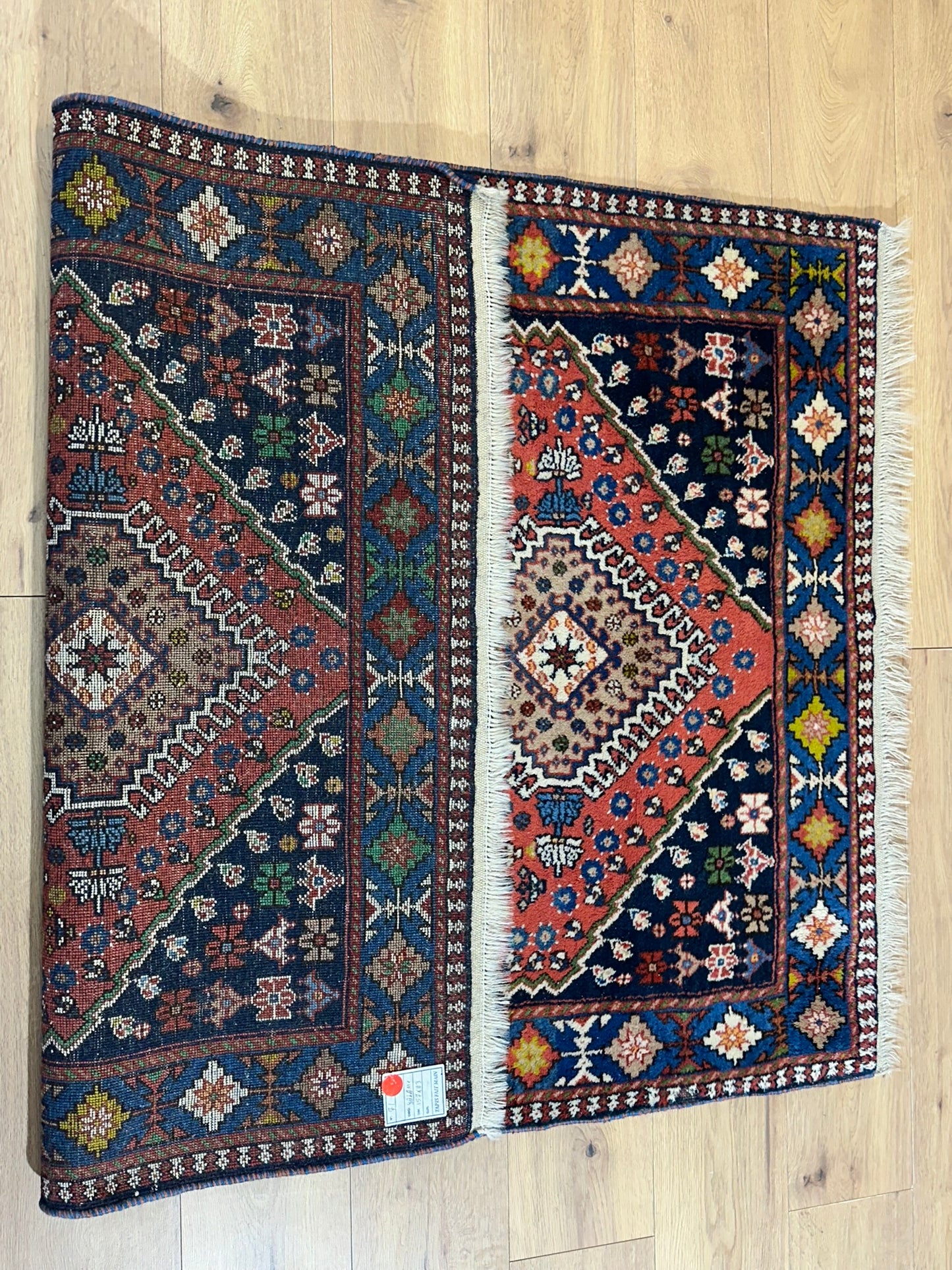 Orientteppich handgeknüpft Gaschgai Yalameh Wolle 157x113 cm