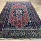 Antik Orientteppich handgeknüpft Bidjar Antik Wolle 207x130 cm