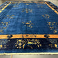 Selten Antiker Handgeknüpfter Peking Art Deco Teppich 350x274 cm