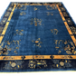 Selten Antiker Handgeknüpfter Peking Art Deco Teppich 350x274 cm