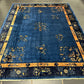 Selten Antiker Handgeknüpfter Peking Art Deco Teppich 350x274 cm