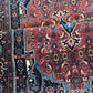 Antik Orientteppich handgeknüpft Bidjar Antik Wolle 207x130 cm