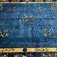 Selten Antiker Handgeknüpfter Peking Art Deco Teppich 350x274 cm
