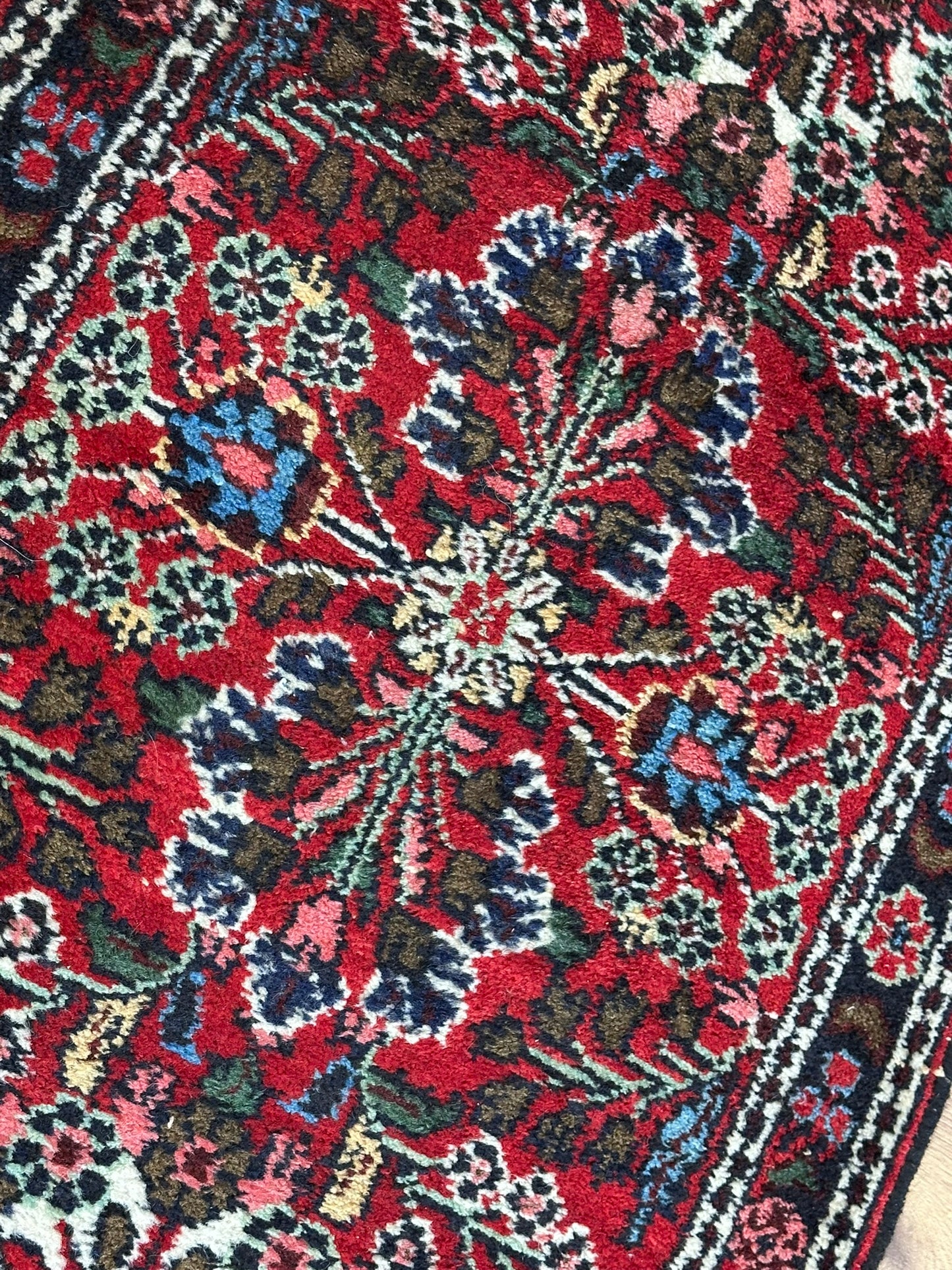 Orientteppich handgeknüpft Sarough 97x60 cm