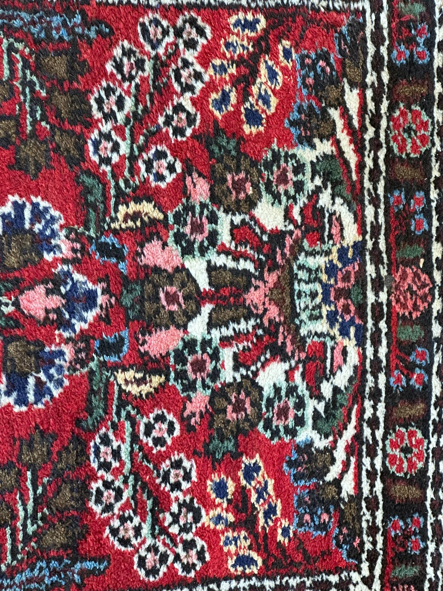 Orientteppich handgeknüpft Sarough 97x60 cm