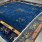 Selten Antiker Handgeknüpfter Peking Art Deco Teppich 350x274 cm