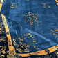 Selten Antiker Handgeknüpfter Peking Art Deco Teppich 350x274 cm