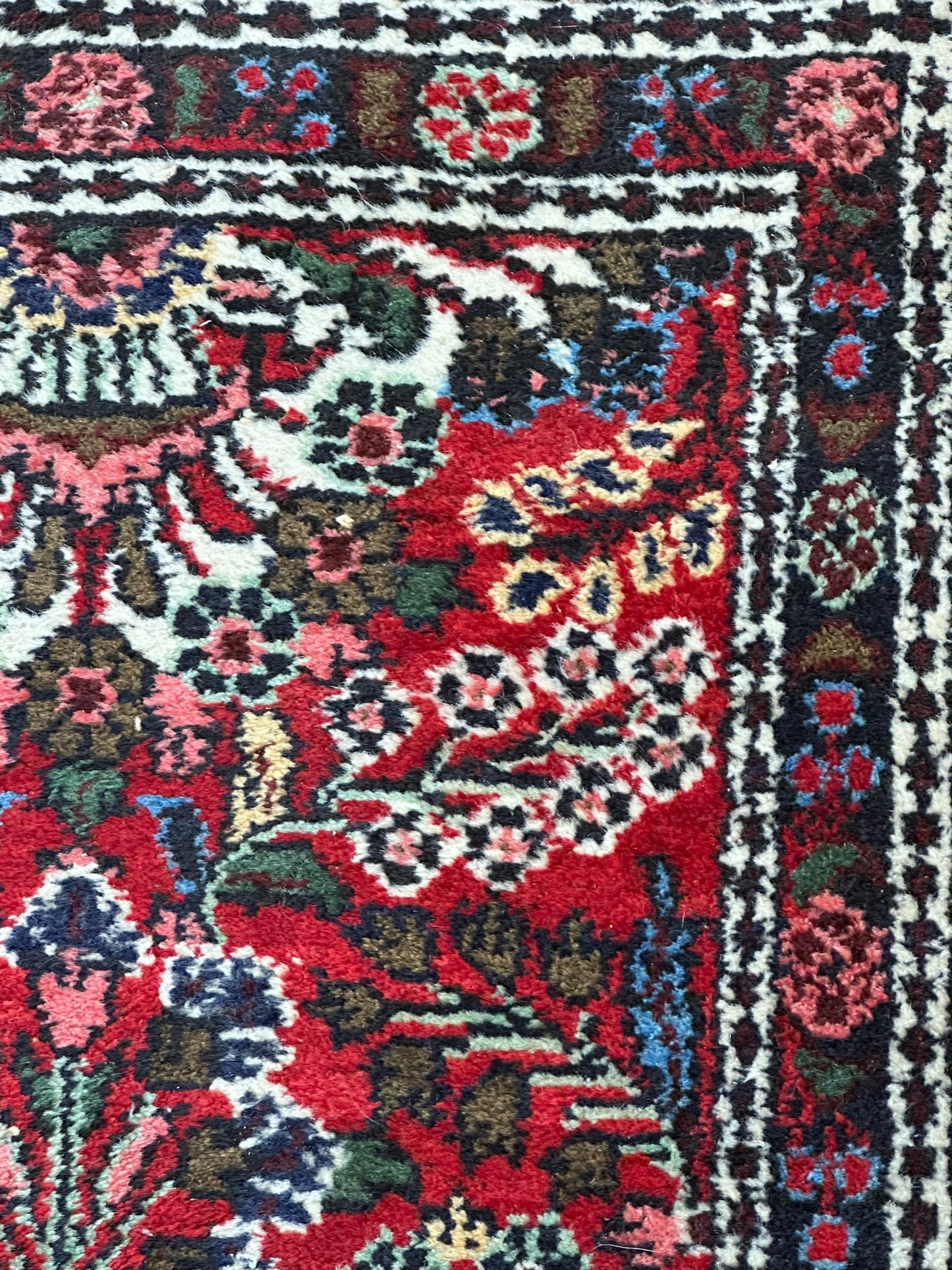 Orientteppich handgeknüpft Sarough 97x60 cm