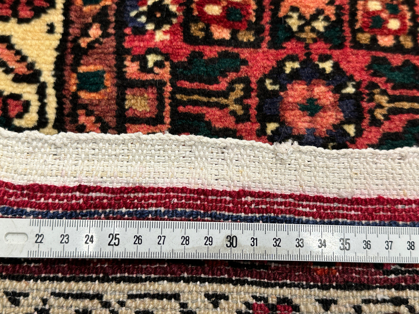 Handgeknüpfter Perser Orientteppich: Hamadan Läufer 210x78cm