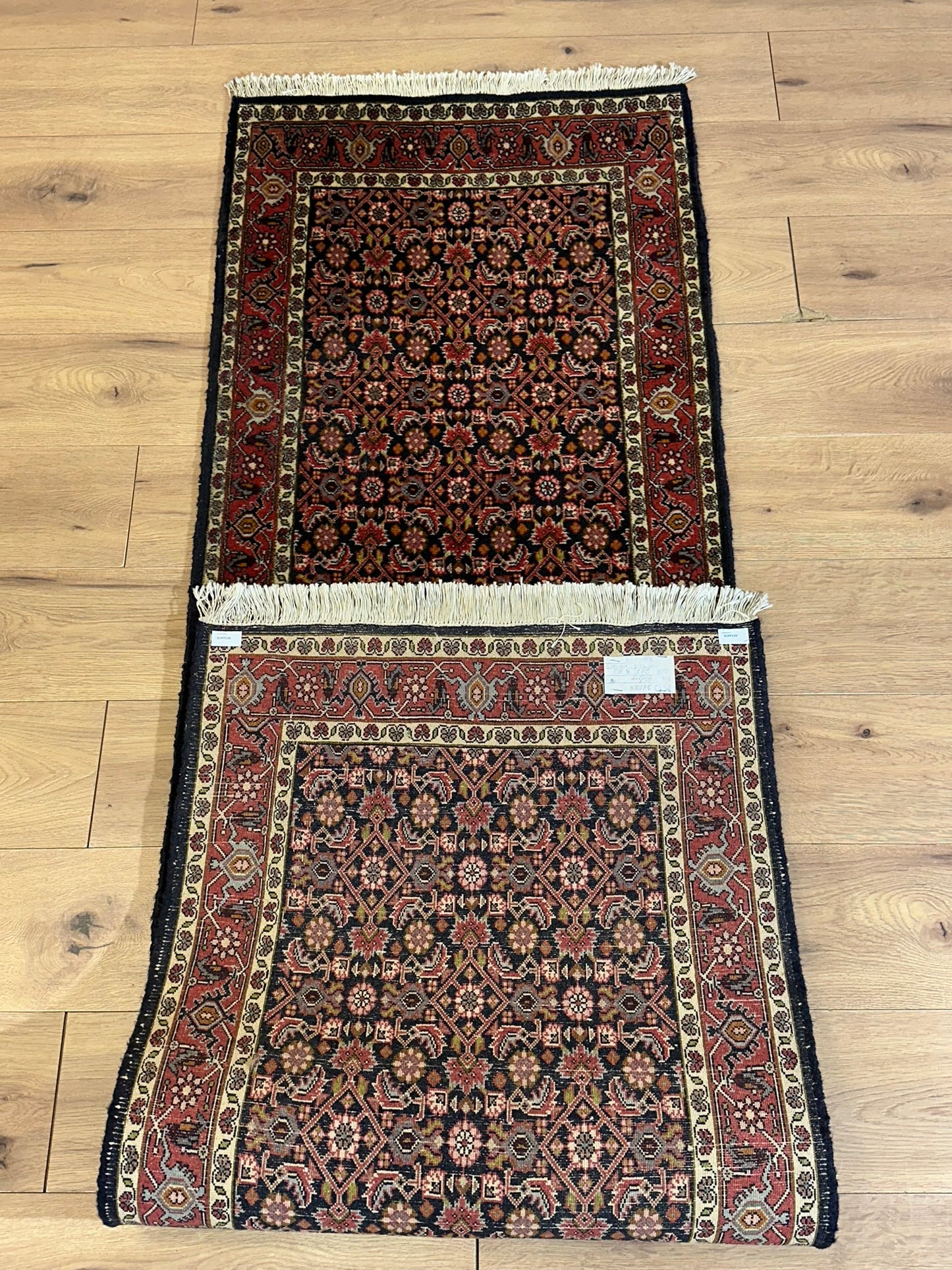 Orientteppich handgeknüpft Bidjar Läufer 245x75 cm
