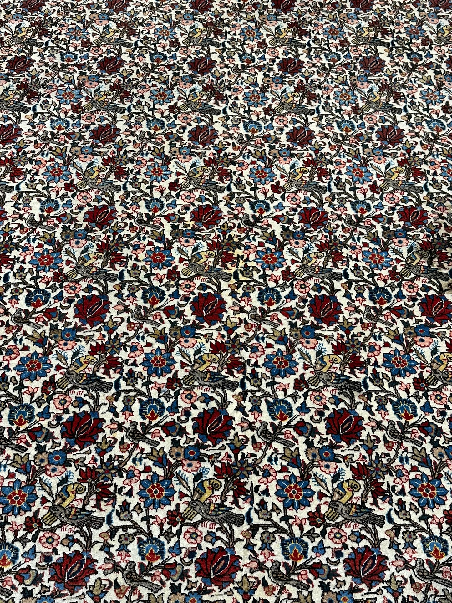 Handgeknüpft Perser Teppich Ghom 315x220 cm – Antikes Paradies Muster