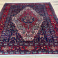 Orientteppich handgeknüpft Bidjar Läufer 176x35 cm