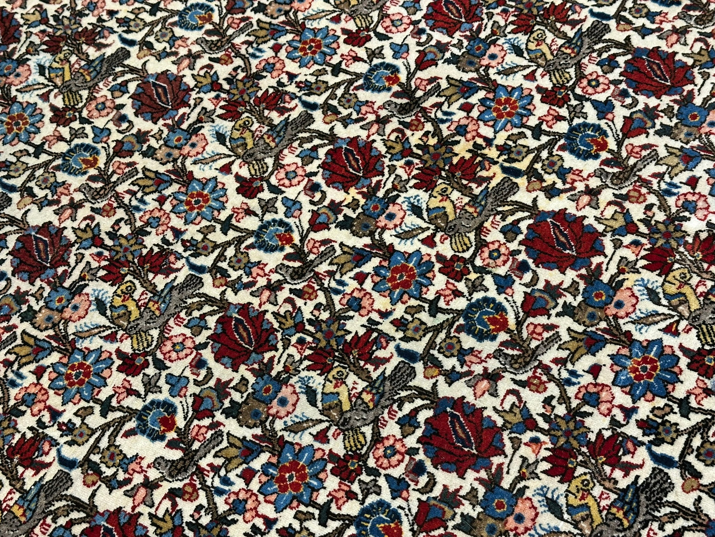 Handgeknüpft Perser Teppich Ghom 315x220 cm – Antikes Paradies Muster
