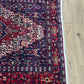 Orientteppich handgeknüpft Bidjar Läufer 176x35 cm