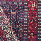 Orientteppich handgeknüpft Bidjar Läufer 176x35 cm