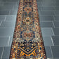 Handgeknüpfter Perser Orientteppich: Antiker Malayer Läufer 360x88cm