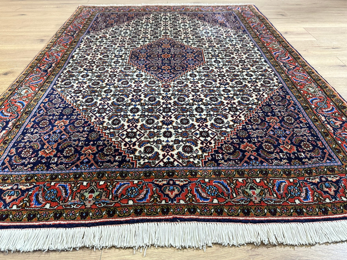 Orientteppich handgeknüpft Bidjar Top 165x115 cm