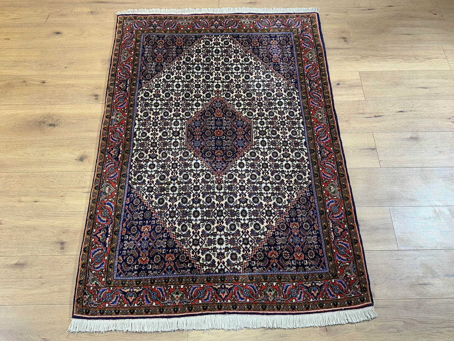 Orientteppich handgeknüpft Bidjar Top 165x115 cm