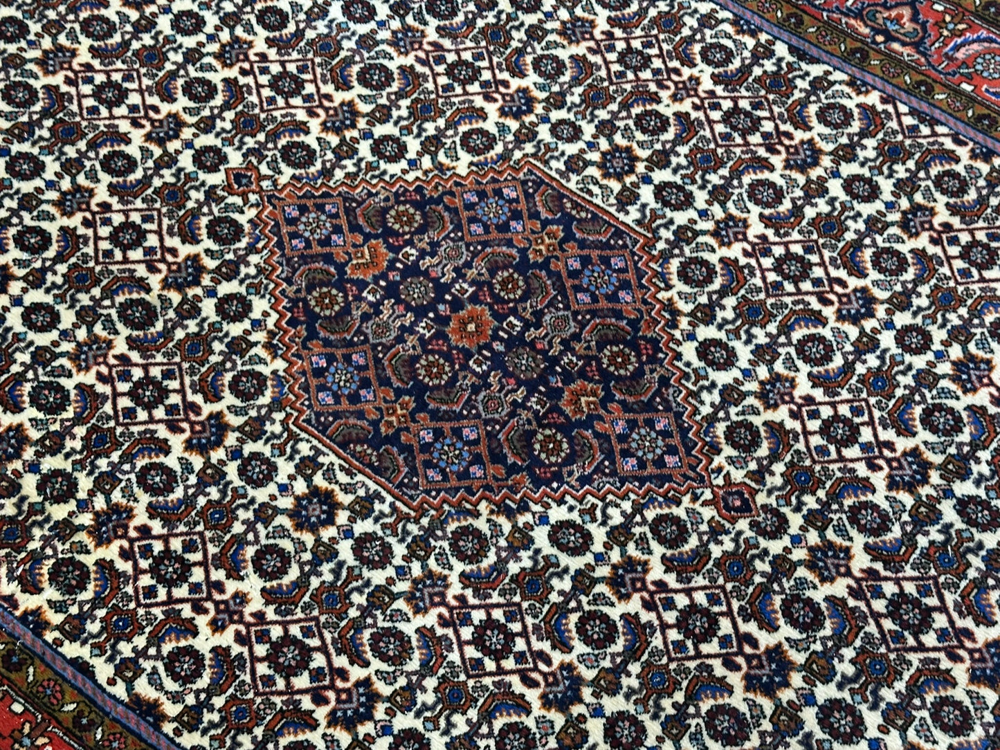 Orientteppich handgeknüpft Bidjar Top 165x115 cm