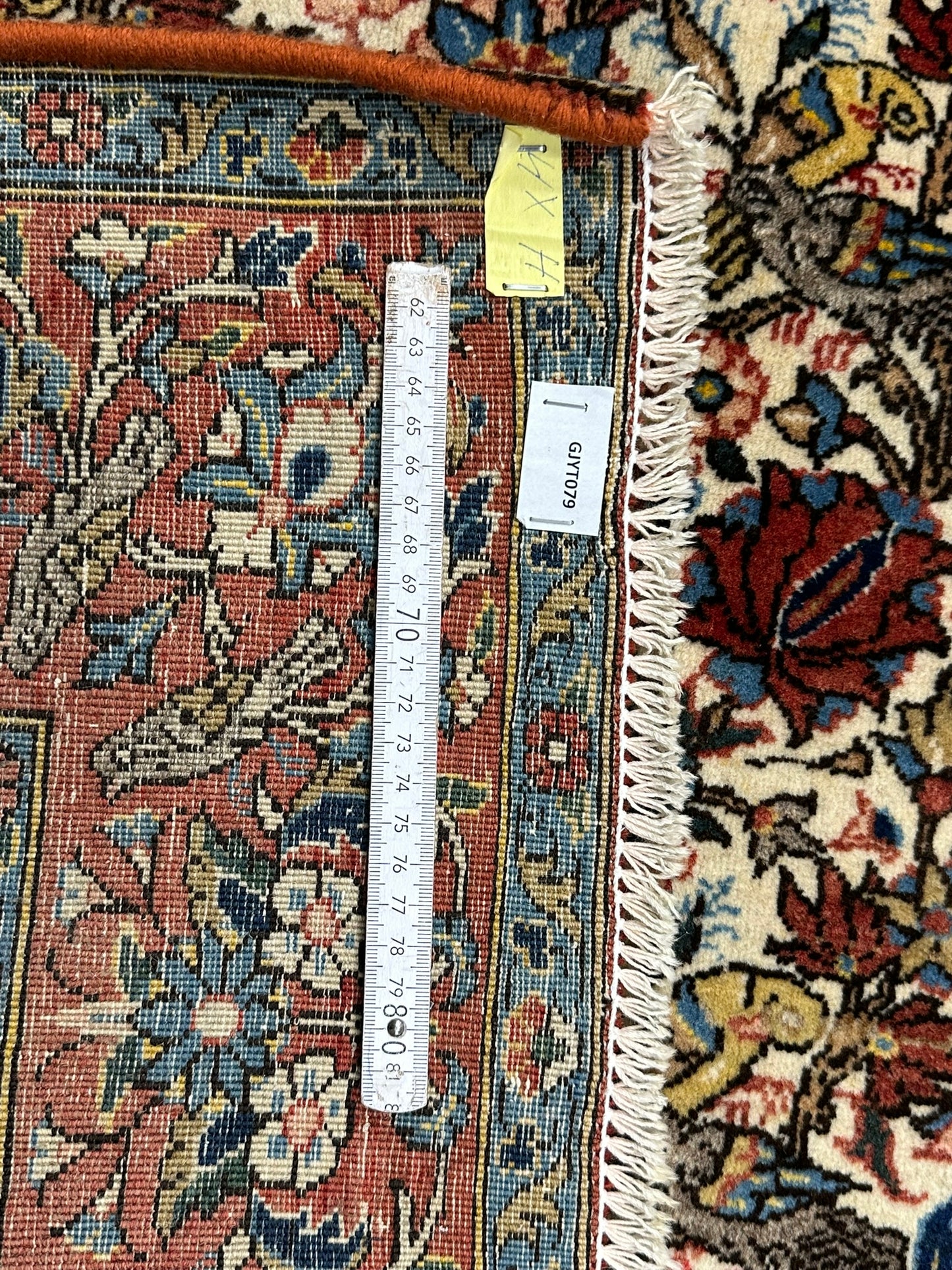 Handgeknüpft Perser Teppich Ghom 315x220 cm – Antikes Paradies Muster