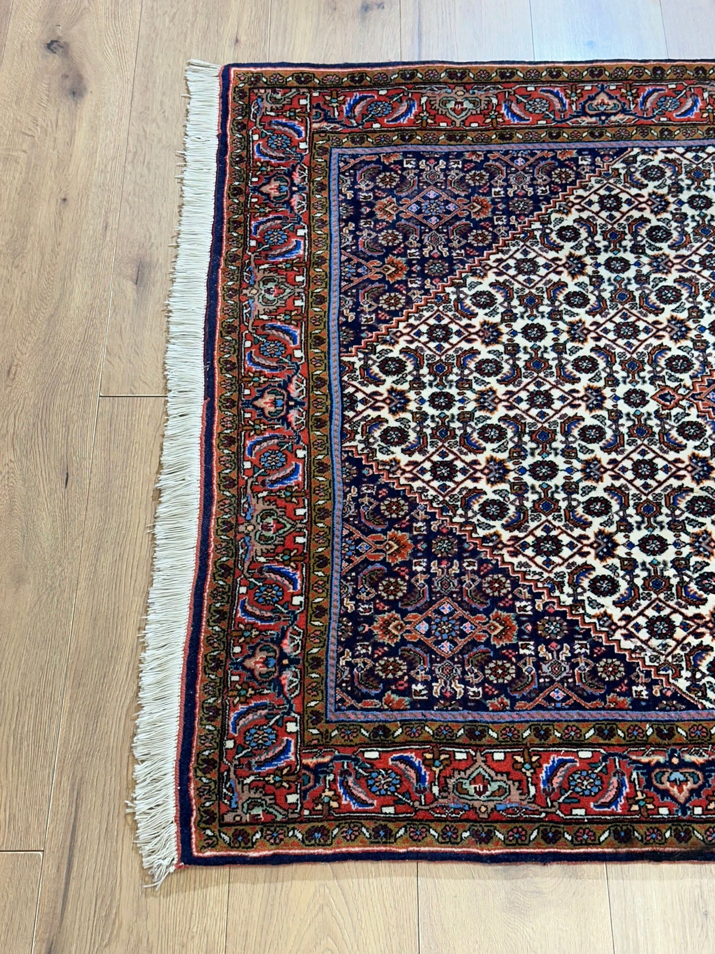 Orientteppich handgeknüpft Bidjar Top 165x115 cm