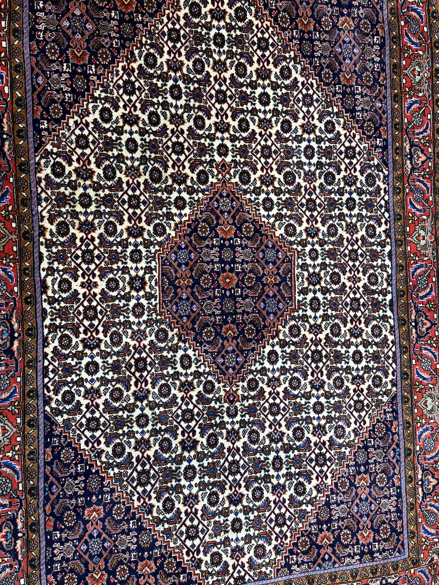 Orientteppich handgeknüpft Bidjar Top 165x115 cm
