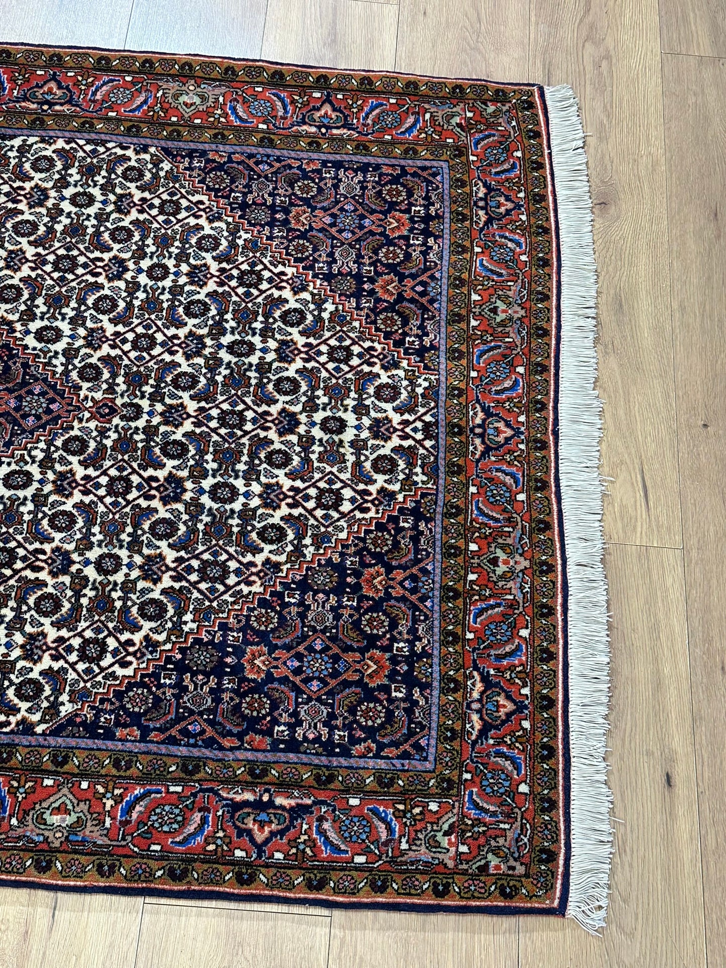 Orientteppich handgeknüpft Bidjar Top 165x115 cm