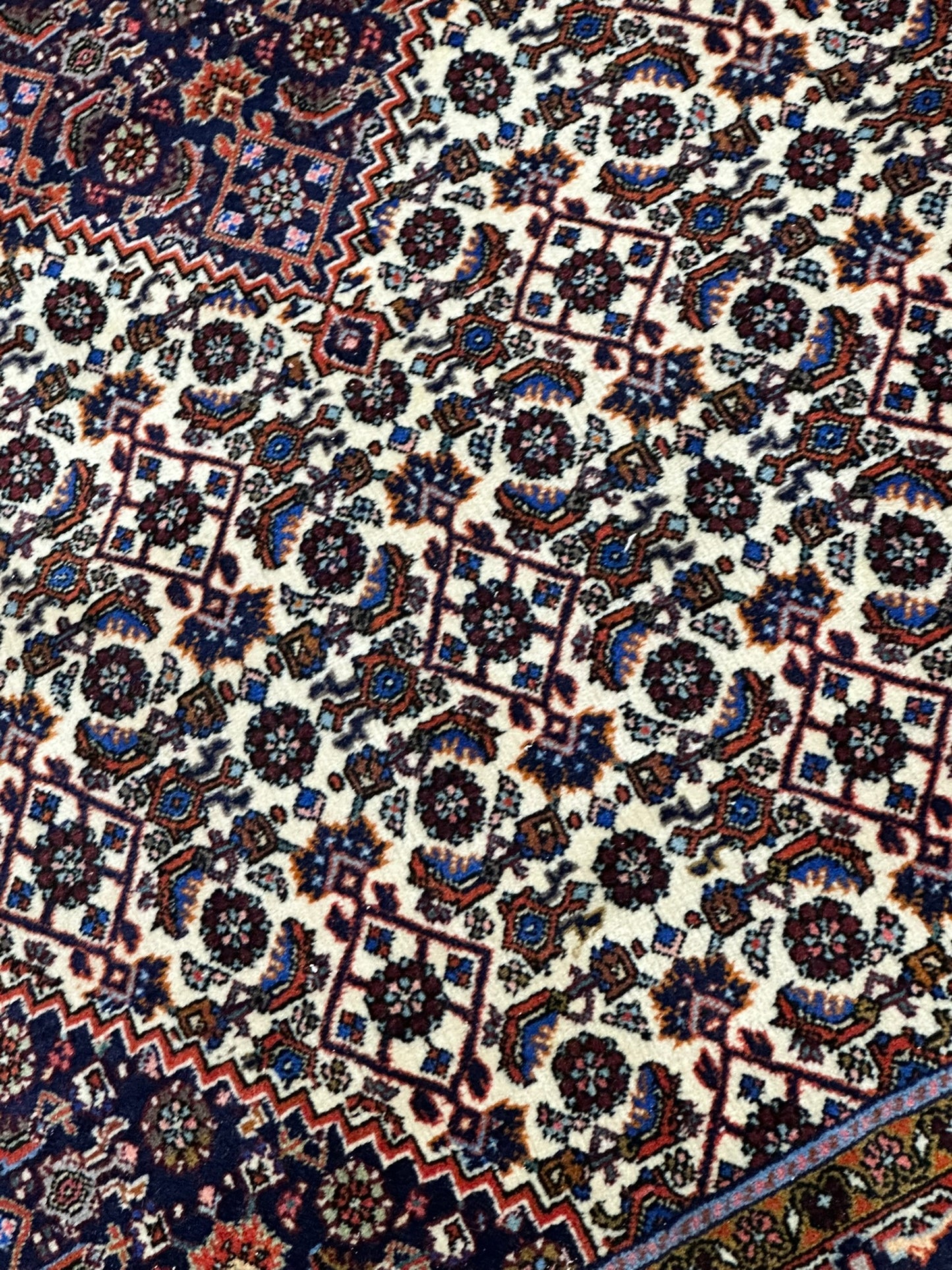 Orientteppich handgeknüpft Bidjar Top 165x115 cm