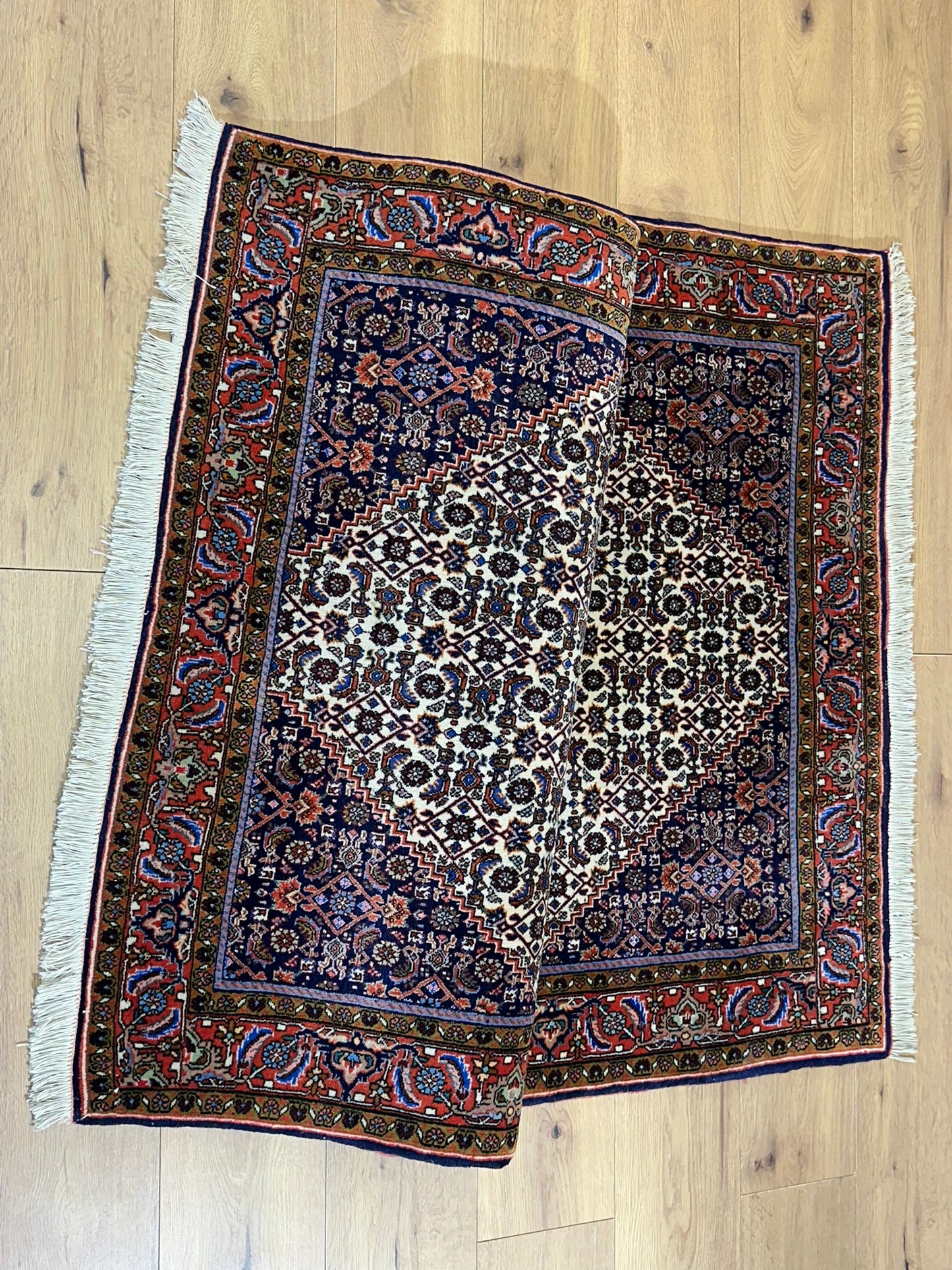 Orientteppich handgeknüpft Bidjar Top 165x115 cm
