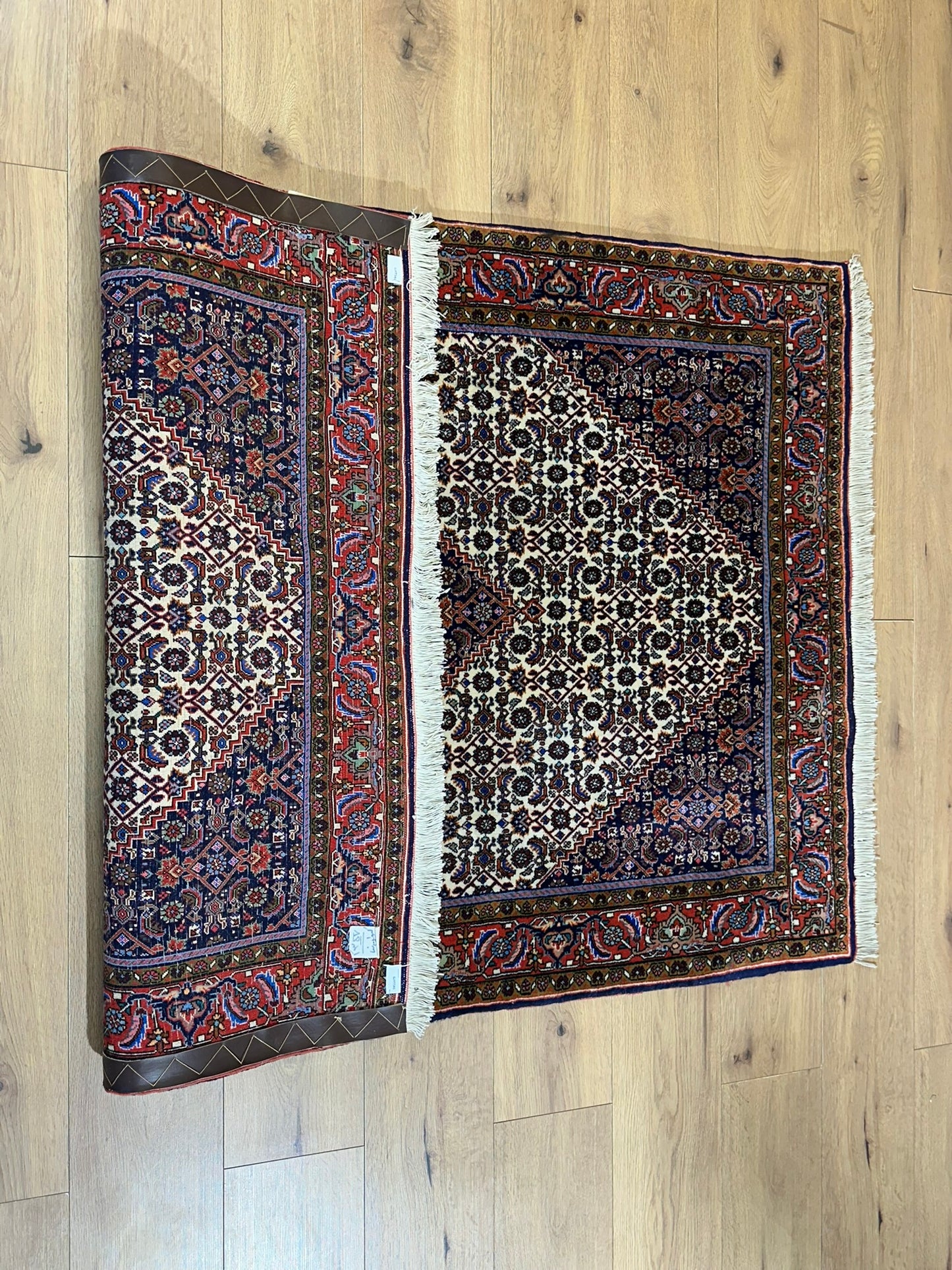 Orientteppich handgeknüpft Bidjar Top 165x115 cm