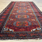 Orientteppich handgeknüpft Belutsch Wolle 200x112 cm