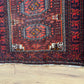 Orientteppich handgeknüpft Belutsch Wolle 200x112 cm