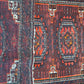 Orientteppich handgeknüpft Belutsch Wolle 200x112 cm