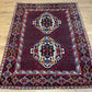 Orientteppich handgeknüpft Afschari Wolle Naturfarben 208x155 cm