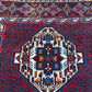 Orientteppich handgeknüpft Afschari Wolle Naturfarben 208x155 cm