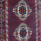 Orientteppich handgeknüpft Afschari Wolle Naturfarben 208x155 cm