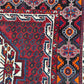 Orientteppich handgeknüpft Afschari Wolle Naturfarben 208x155 cm