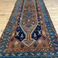 Antik Orientteppich handgeknüpft Malayer  Naturfarben 305x108 cm